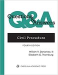 Questions & Answers: Civil Procedure (4th edition)