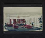 009 Architectural Rendering - Library, Fourth Floor by Southern Methodist University, Dedman School of Law, Underwood Law Library