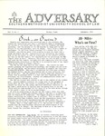 The Adversary (Vol. 5, No. 1, September 1972)