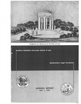 Annual Report of the Dean of the School of Law for the Year for the year 1958-1959 by Robert G. Storey